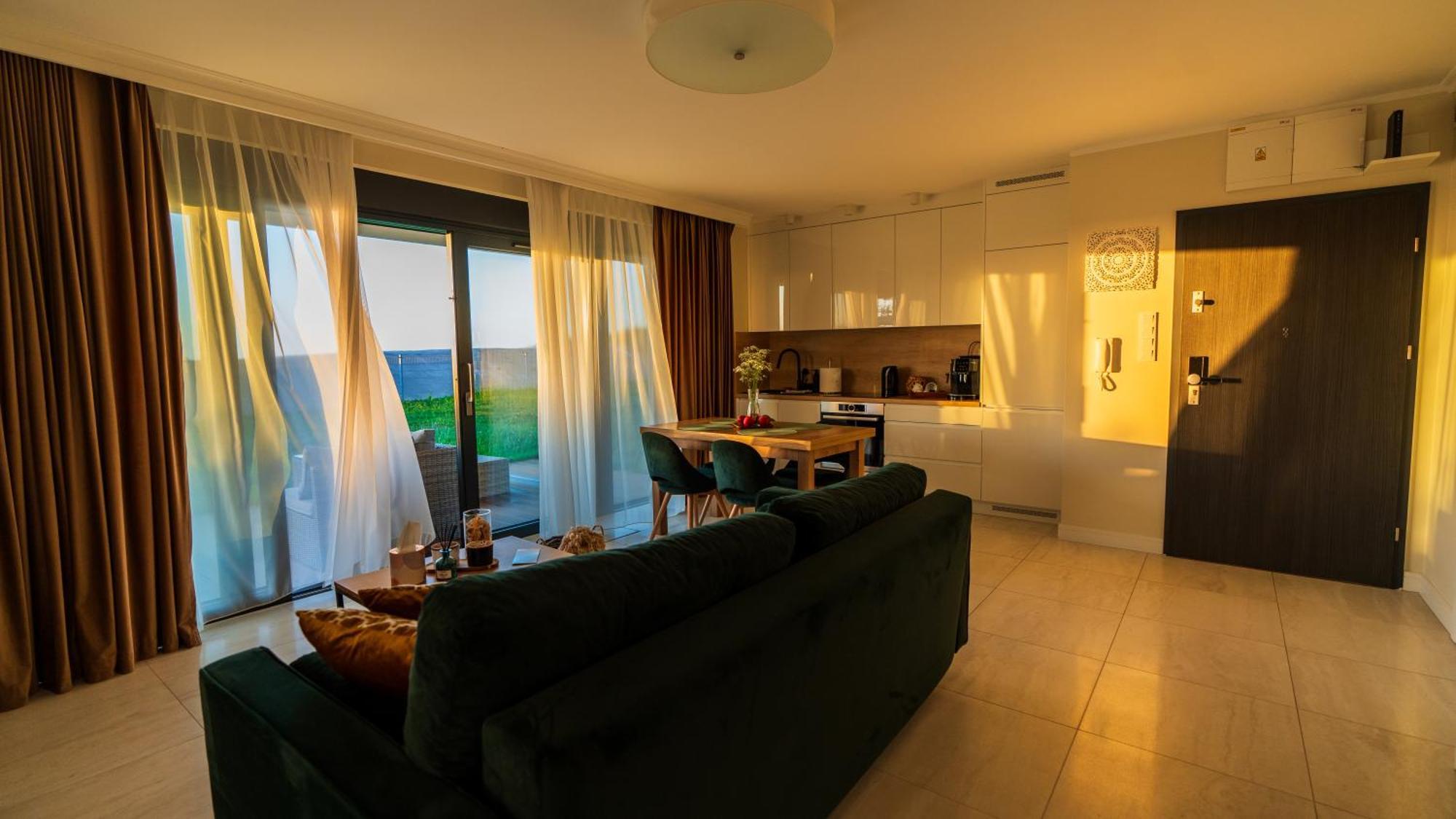 Apartament Odnowa Z Bezposrednim Widokiem Na Morze W Gardenia Dziwnow - Buitenkant foto